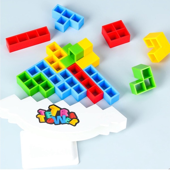 48 Pcs Tetra Tower Balance Stacking Blocks Game - Picture 10 of 10